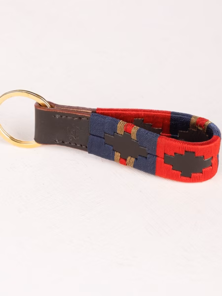 Rydale Leather Loop Polo Keyring - Askwith