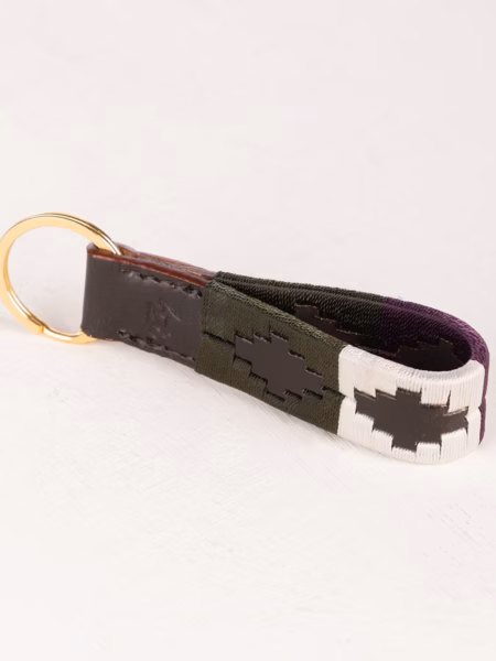 Rydale Leather Loop Polo Keyring - Askwith