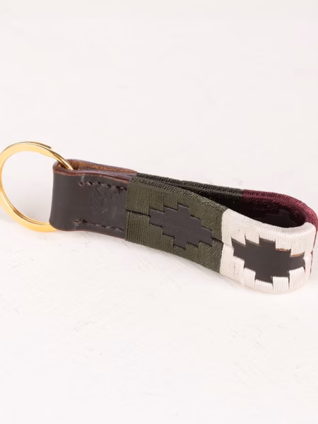 Rydale Leather Loop Polo Keyring - Askwith