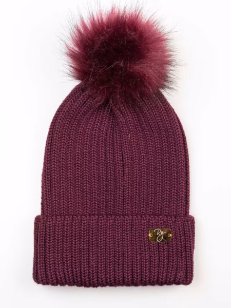 Rydale Ladies Pom Pom Hat - Bella - Navy