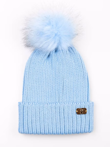 Rydale Ladies Pom Pom Hat - Bella - Navy