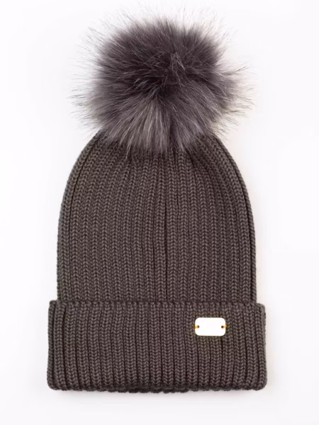 Rydale Ladies Pom Pom Hat - Bella - Navy