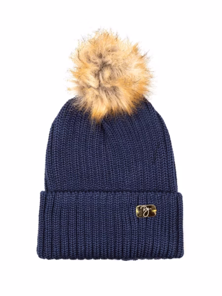 Rydale Ladies Pom Pom Hat - Bella - Navy