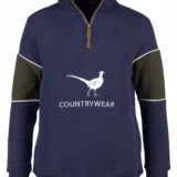 Rydale Boys Quarter Zip Sweatshirt - Byland