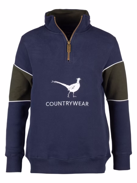 Rydale Boys Quarter Zip Sweatshirt - Byland