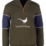 Rydale Boys Quarter Zip Sweatshirt - Byland