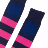 Rydale Ladies Broadstripe Knee Length Riding Socks - gallery view 2