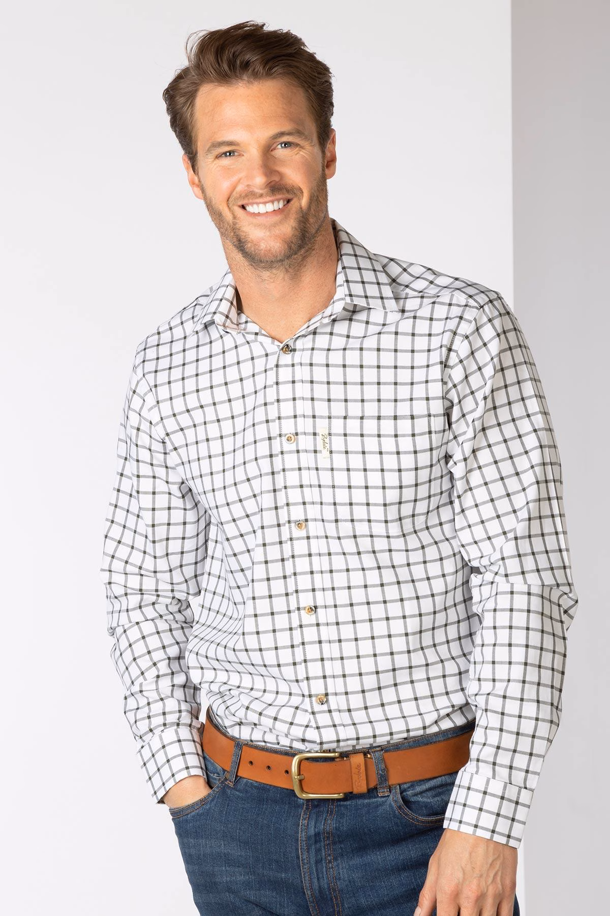 Rydale Men's Country Checked Shirt - Ebberston Rydale Men's Country Checked Shirt - Ebberston