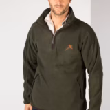 Rydale Men's Half Zip Fleece - Gransmoor - Olive
