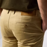 Jack Pyke Chino Trousers in Heritage Beige – rear pocket detail