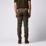 Jack Pyke Chino Trousers in Khaki Olive – rear