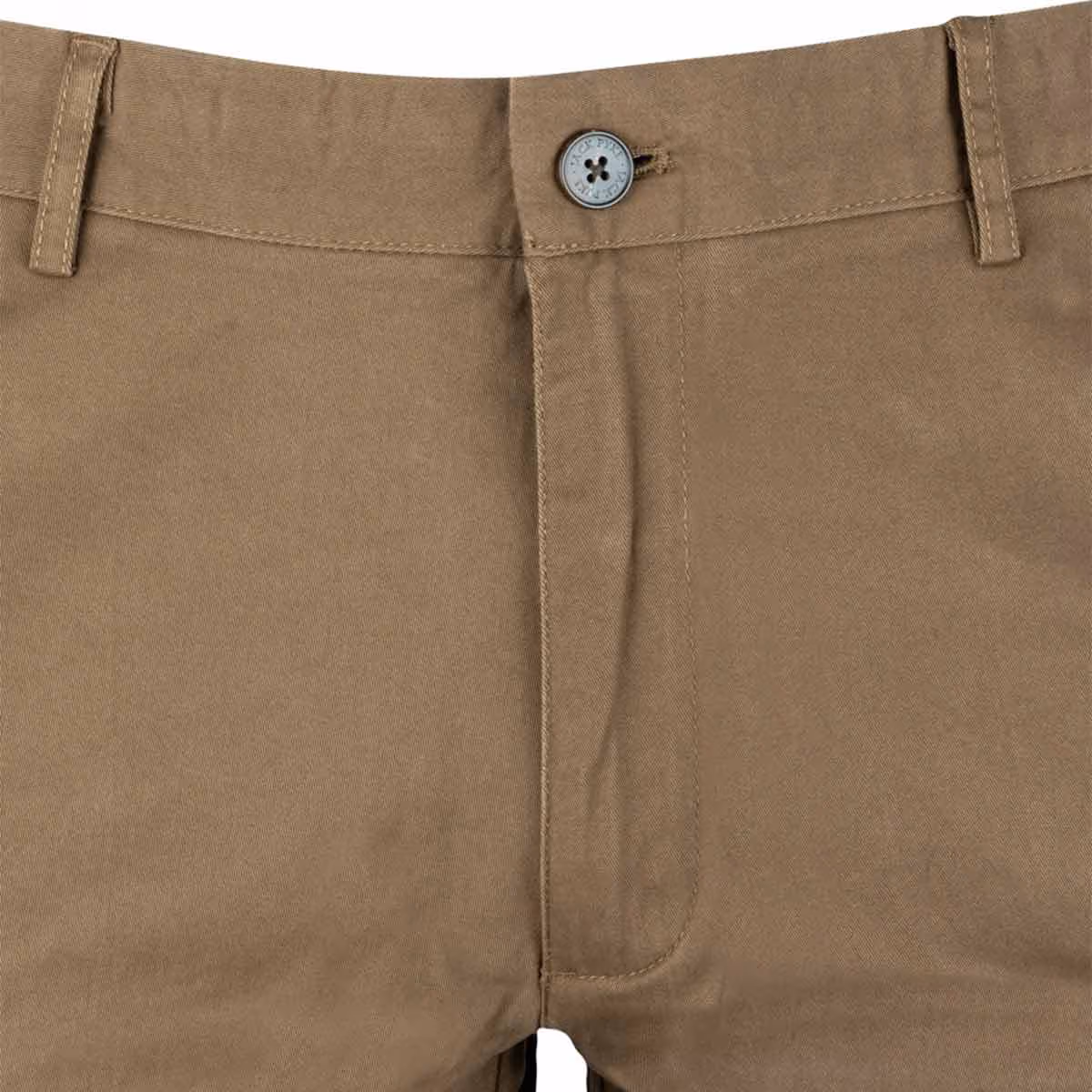 Jack Pyke Chino Trousers in Mocha Brown – waist detail Jack Pyke Chino Trousers in Mocha Brown – waist detail