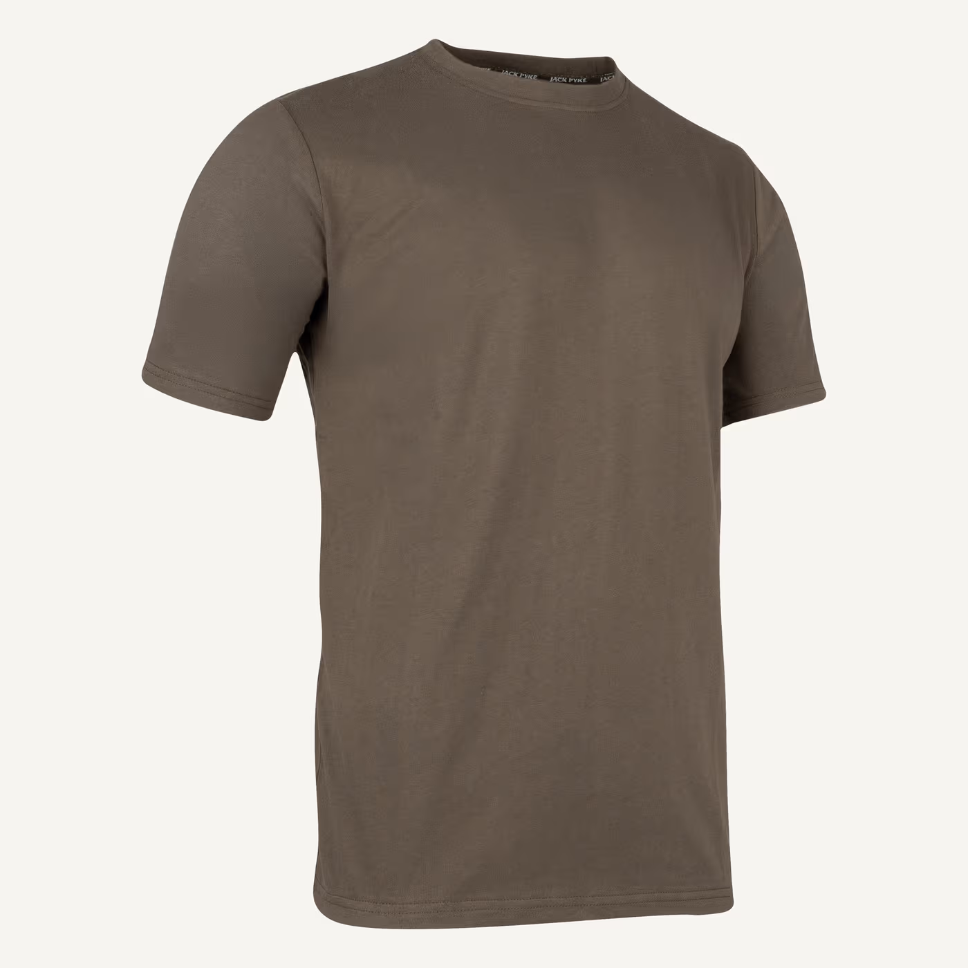 Jack Pyke Cotton T-Shirt in Green – right three quarter Jack Pyke Cotton T-Shirt in Green – right three quarter