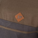Jack Pyke Half Zip Contrast Sweatshirt in Green – logo detail