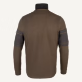 Jack Pyke Half Zip Contrast Sweatshirt in Green – rear