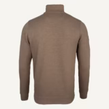 Jack Pyke Half Zip Sweatshirt in Barley – rear