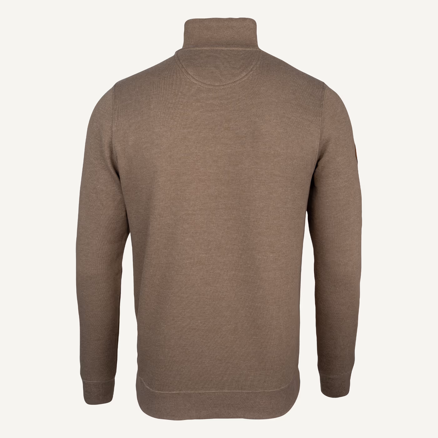 Jack Pyke Half Zip Sweatshirt in Barley – rear Jack Pyke Half Zip Sweatshirt in Barley – rear