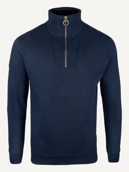 Jack Pyke Half Zip Sweatshirt in Barley – front