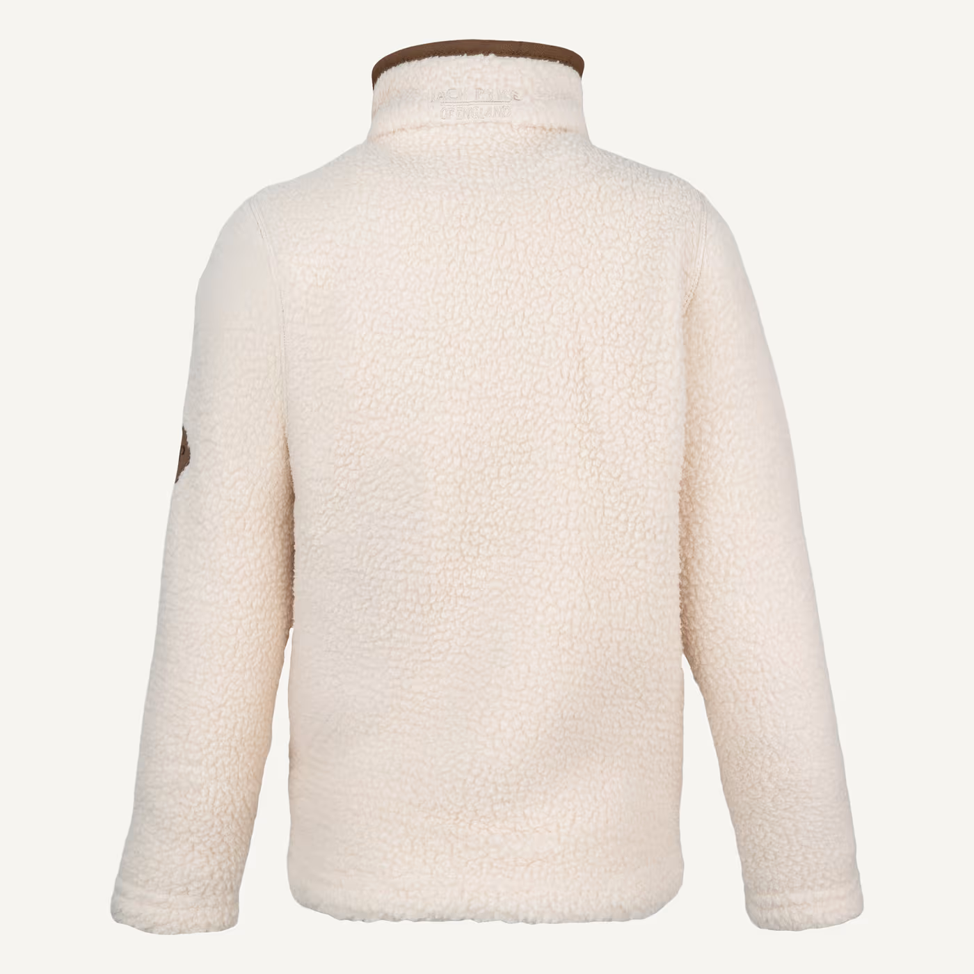 Jack Pyke Junior Half Zip Sherpa Fleece Pullover in Sail – rear Jack Pyke Junior Half Zip Sherpa Fleece Pullover in Sail – rear