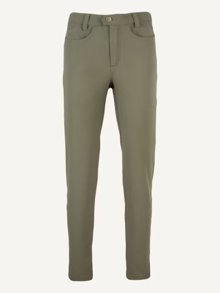 Jack Pyke Ladies Contour Stretch Pants in Brown – front