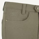 Jack Pyke Ladies Contour Stretch Pants in Olive – logo detail