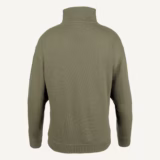 Jack Pyke Ladies Half Zip Sweatshirt in Sage – rear