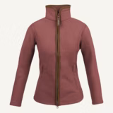 Jack Pyke Ladies Recycled Fleece Jacket in Burnt Copper – front
