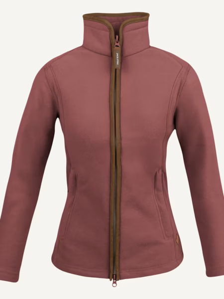 Jack Pyke Ladies Recycled Fleece Jacket in Burnt Copper – front