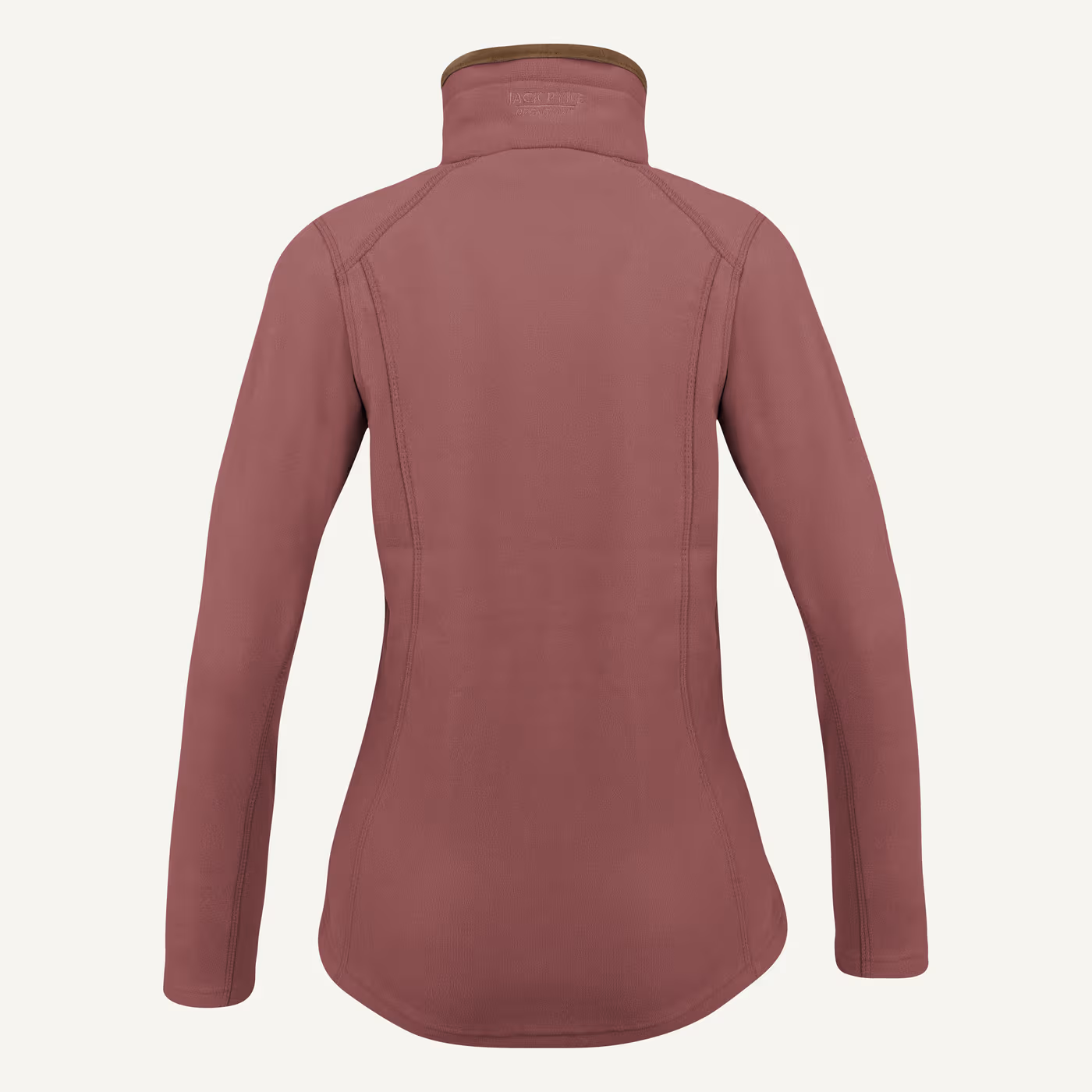 Jack Pyke Ladies Recycled Fleece Jacket in Burnt Copper – rear Jack Pyke Ladies Recycled Fleece Jacket in Burnt Copper – rear