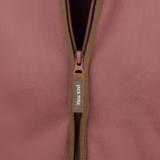 Jack Pyke Ladies Recycled Fleece Jacket in Burnt Copper – zip detail