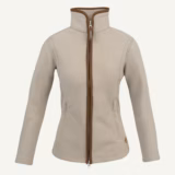 Jack Pyke Ladies Recycled Fleece Jacket in Mushroom – front