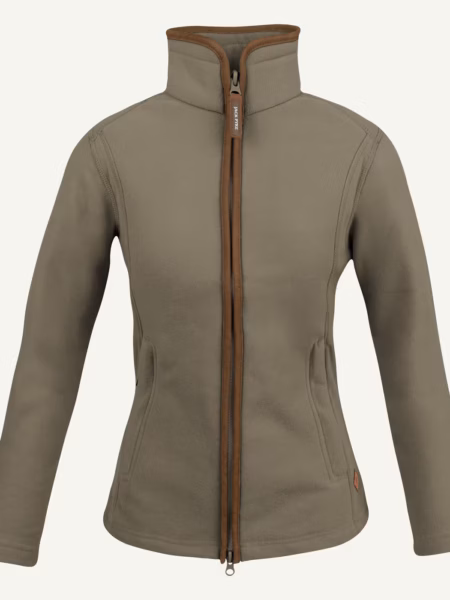 Jack Pyke Ladies Recycled Fleece Jacket in Burnt Copper – front