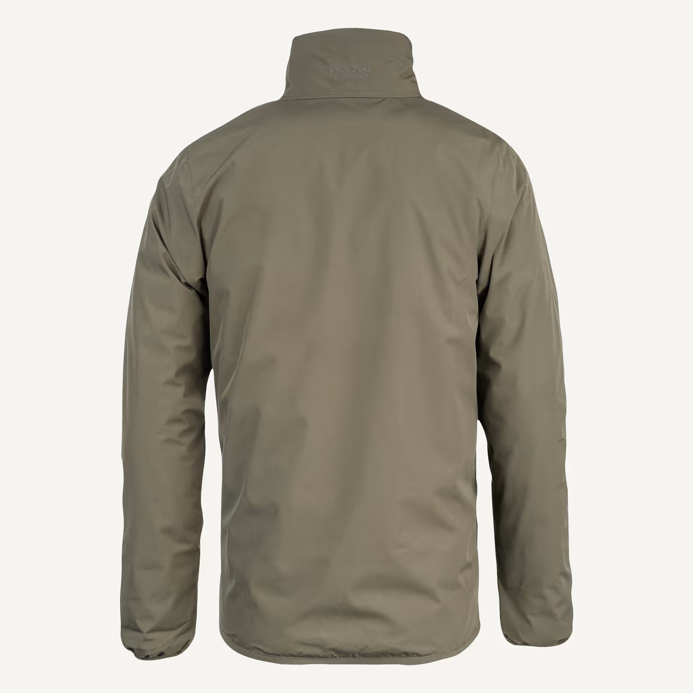 Jack Pyke Reversible Waterproof Jacket in Green – outer rear Jack Pyke Reversible Waterproof Jacket in Green – outer rear