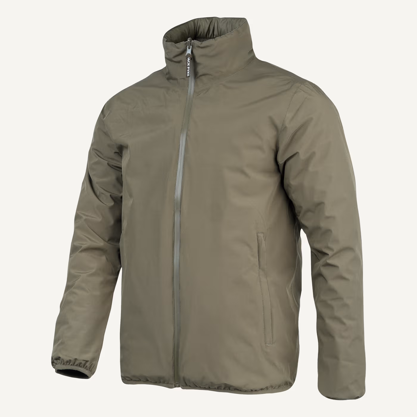 Jack Pyke Reversible Waterproof Jacket in Green – outer three quarter Jack Pyke Reversible Waterproof Jacket in Green – outer three quarter