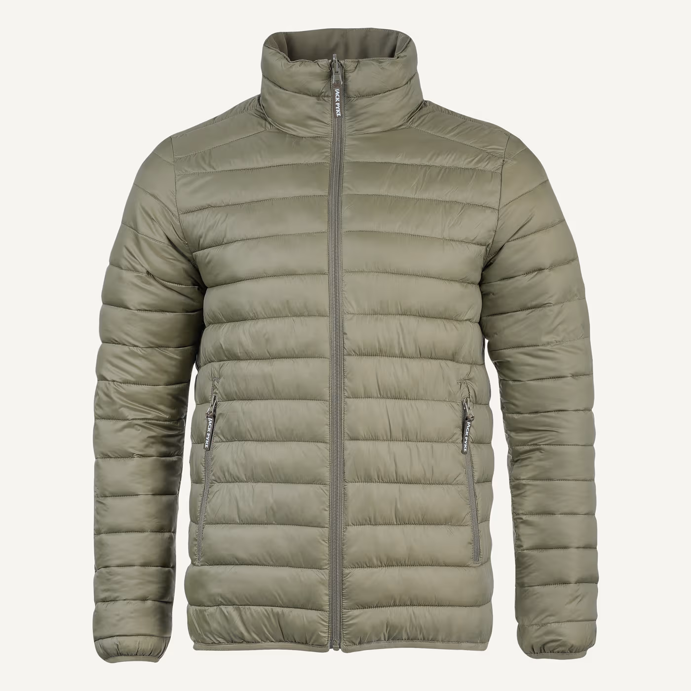Jack Pyke Reversible Waterproof Jacket in Green – reversed front Jack Pyke Reversible Waterproof Jacket in Green – reversed front