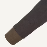Jack Pyke Rugby Shirt in Green – cuff detail