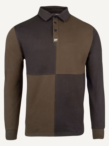 Jack Pyke Rugby Shirt in Green – front