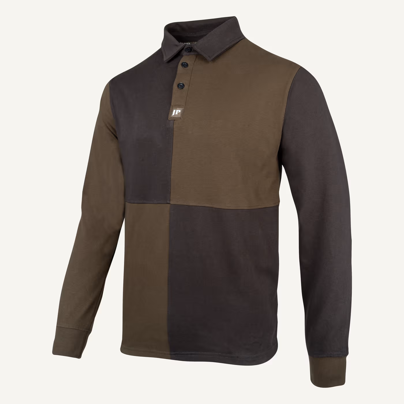 Jack Pyke Rugby Shirt in Green – left three quarter Jack Pyke Rugby Shirt in Green – left three quarter
