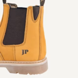 Jack Pyke Safety Dealer Boots in Honey – heel detail
