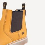 Jack Pyke Safety Dealer Boots in Honey – side detail