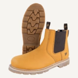 Jack Pyke Safety Dealer Boots in Honey – sole and side