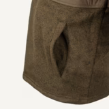 Jack Pyke Snap Neck Pullover in Green – pocket detail