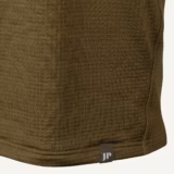 Jack Pyke Waffle Fleece Top in Green – fabric detail