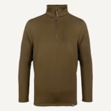 Jack Pyke Waffle Fleece Top in Green – front