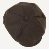 Jack Pyke Wax Baker Boy Hat in Green – crown