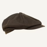 Jack Pyke Wax Baker Boy Hat in Green – front