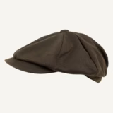 Jack Pyke Wax Baker Boy Hat in Green – right side