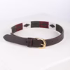 Rydale Junior Polo Belts - Askwith - Olive White Burgundy