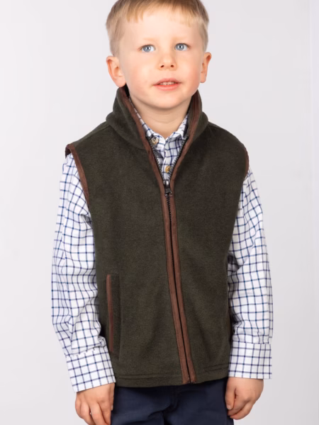 Rydale Kid's Mini Fleece Waistcoat - Huggate