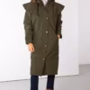 Rydale Ladies Full Length Coat - Bramham - Dark Olive